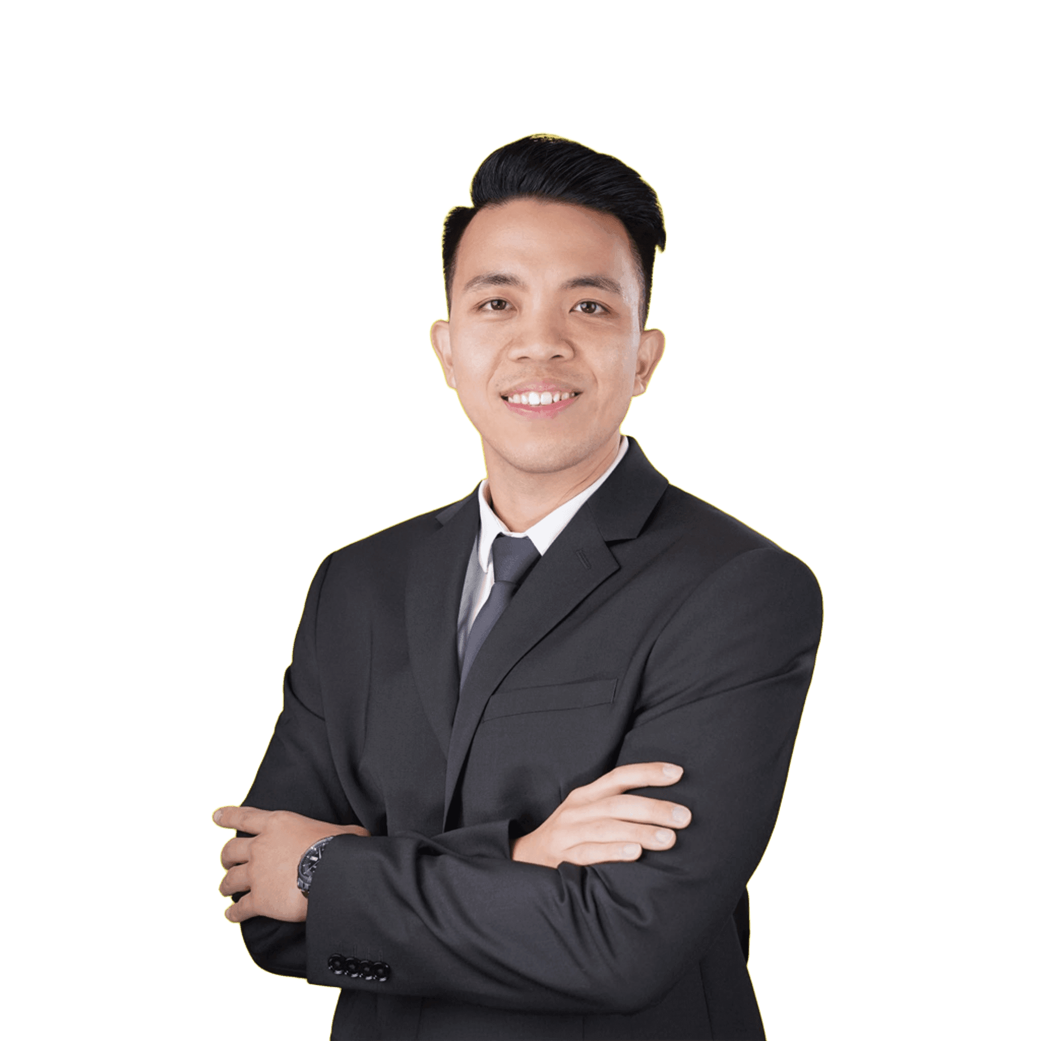 Ethan Dao, Realtor with eXp Realty, in a dark suit